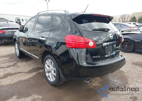 2011 Nissan Rogue Sv из США, поврежденный, VIN JN8AS5MV7BW261860